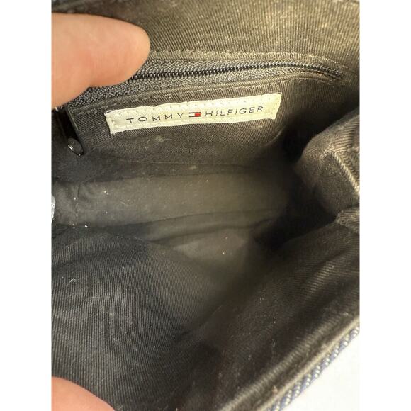 Y2K‎ Vintage Tommy Hill Plaid Denim Mini Backpack Retro Style - Picture 14 of 16